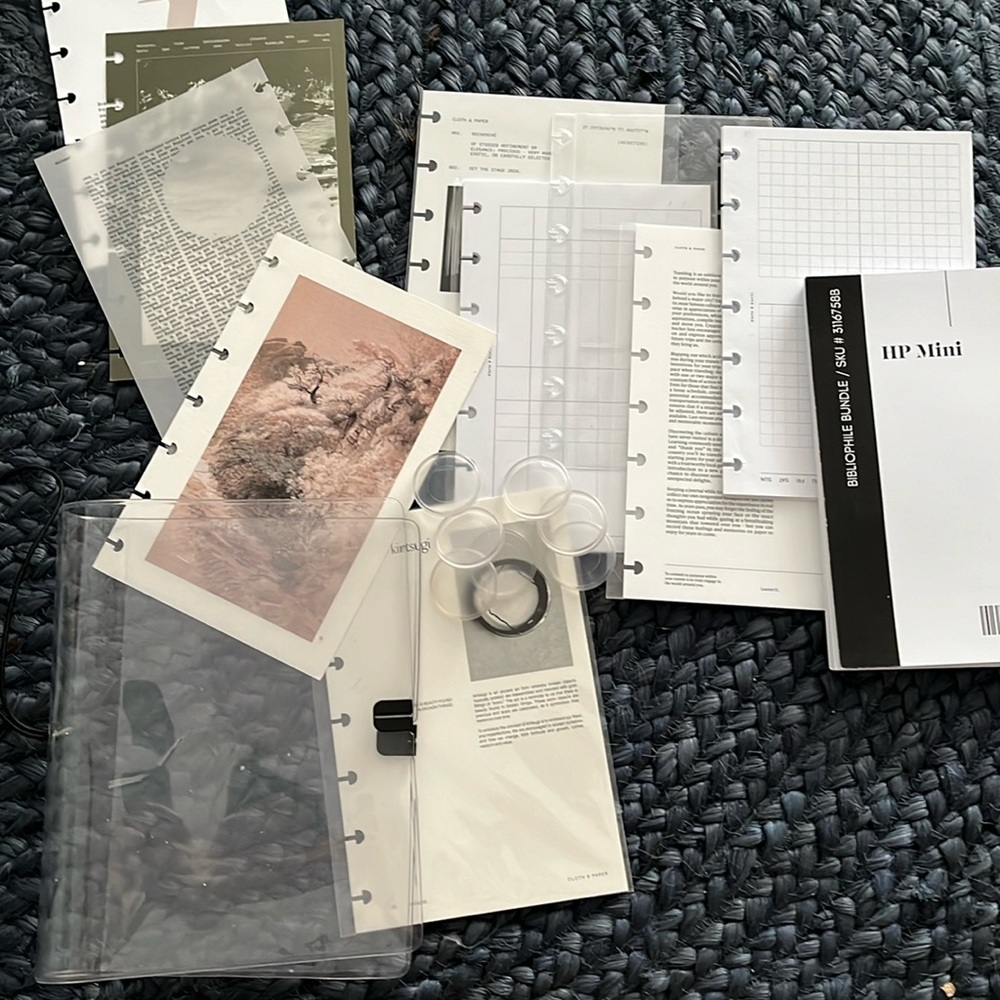 HP mini grab bag all Cloth and Paper